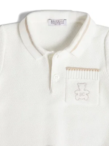 Koszulka polo dziecięca Brunello Cucinelli