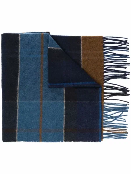 Fular Barbour albastru
