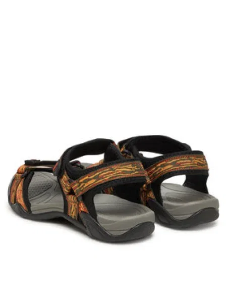 Dámske sandále Grisport khaki/orange/orange oranžová