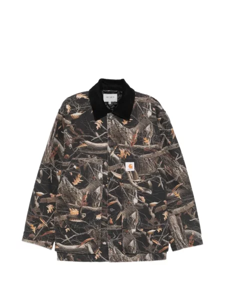 Geacă Carhartt Wip cu imagine negru