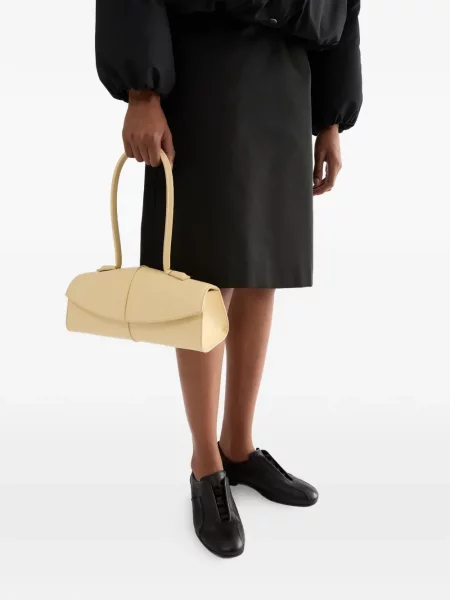 Geantă Jil Sander din piele