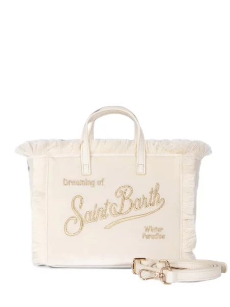 Geantă shopper Mc2 Saint Barth cu broderie
