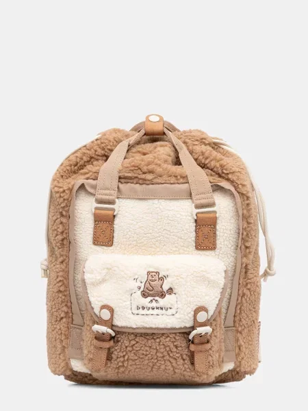 Большой мини рюкзак Doughnut коричневый