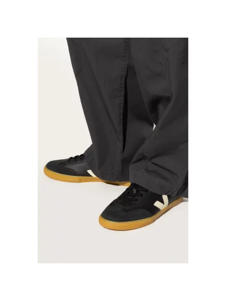 Sneakersy Veja Volley skórzane czarne