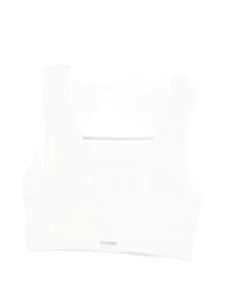 Sutien bralette Closed alb