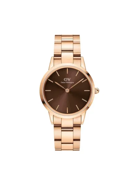 Daniel Wellington zegarek Iconic Link Amber 32 złoty różowy