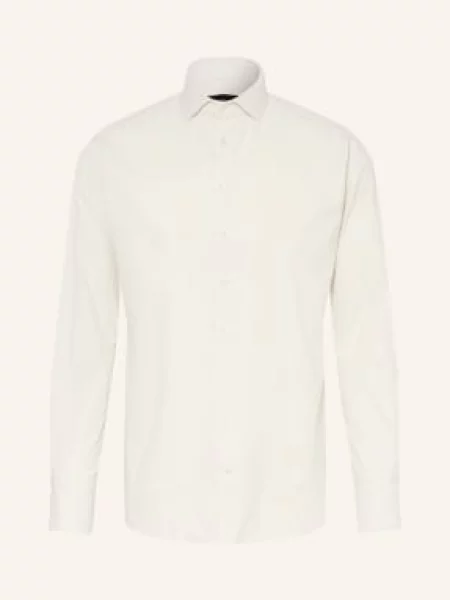 Dressler Kordová Košile Neapex Slim Fit krémová