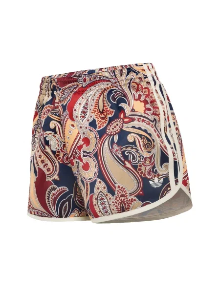 ADIDAS ORIGINALS Kalhoty Adidas × Liberty London béžová / námořnická modř / červená bílá