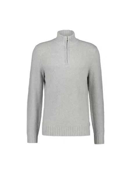 Sweter z golfem Cinque szary