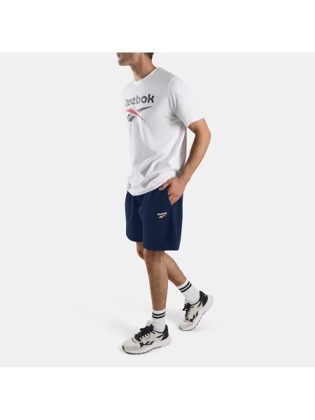 Reebok szorty z małym logo IDunisex Vector Navy Size: XS granatowe