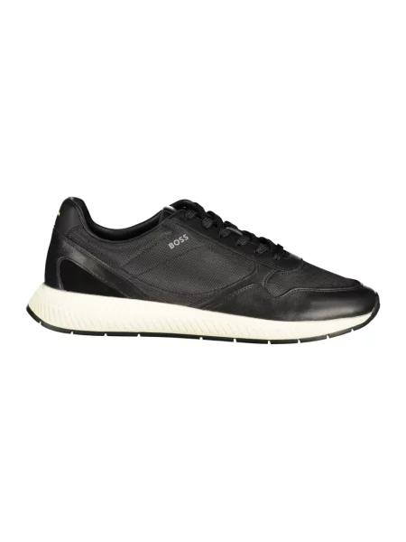 Boss Sneakersy Sports Runner schwarz czarne