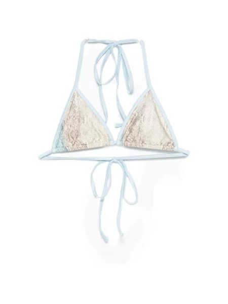 Bikini Frankies Bikinis z nadrukiem niebieski