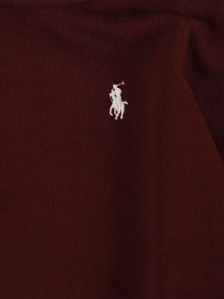 Bluza z kapturem dziecięca Polo Ralph Lauren czerwona