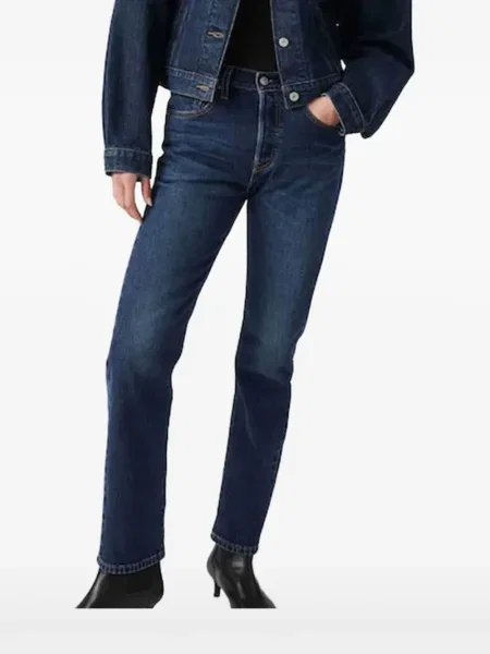 Blugi drepți Levi's® cu talie înaltă albastru