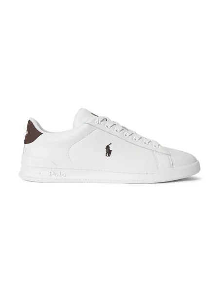 Pantofi Polo Ralph Lauren din piele alb