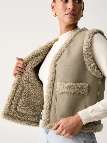 Кожаный жилет Michael Michael Kors