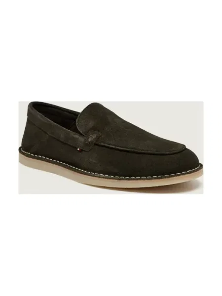 Tommy Hilfiger Pantofi loafer | piele întoarsă