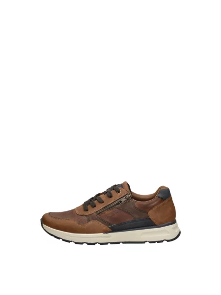 Sneakersy Rieker brązowe