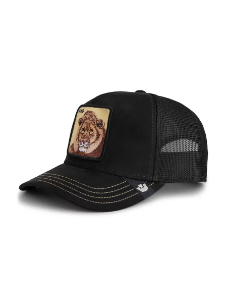 Шапка с козирка Goorin Bros Golden King черно