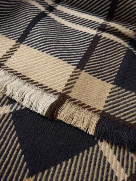 Barbour czapka i szalik beżowa