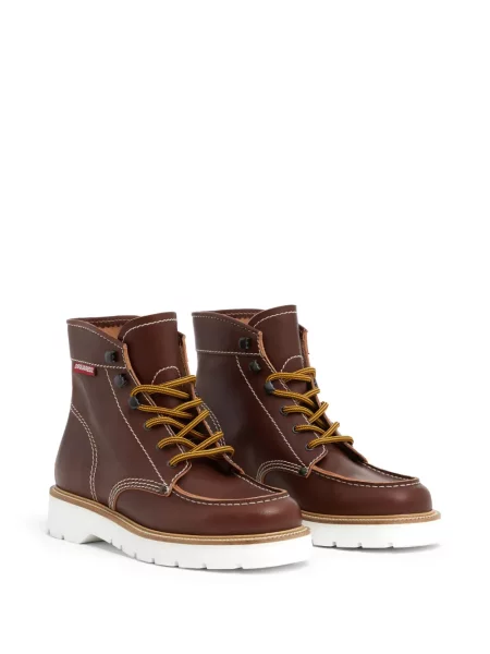 Botine Dsquared2 din piele maro