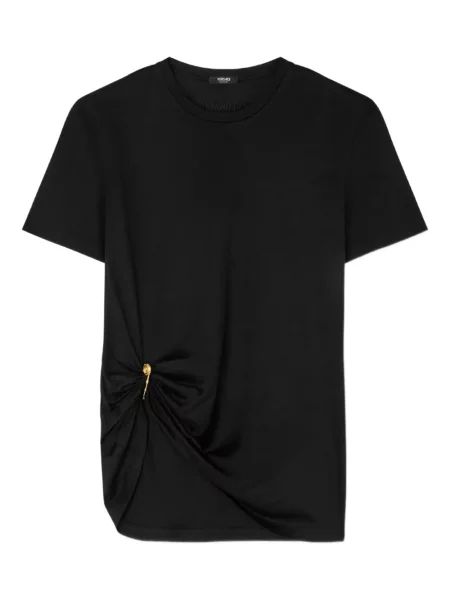 Tricou Versace drapate negru