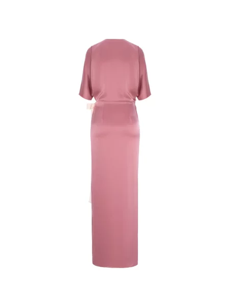Rochie maxi V:pm Atelier plic roz