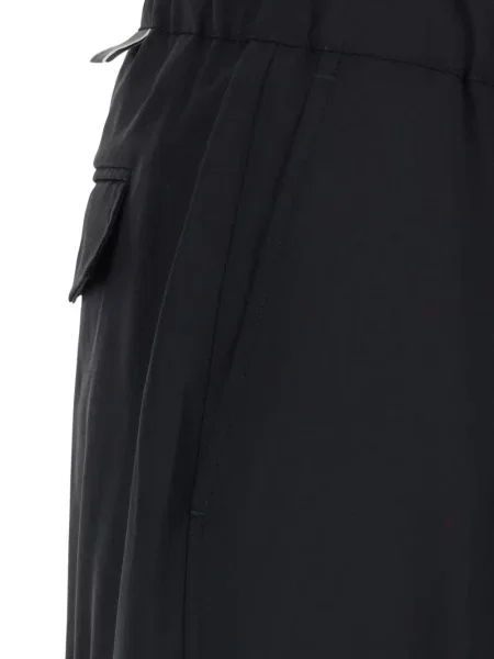 Pantaloni Low Brand de lână negru