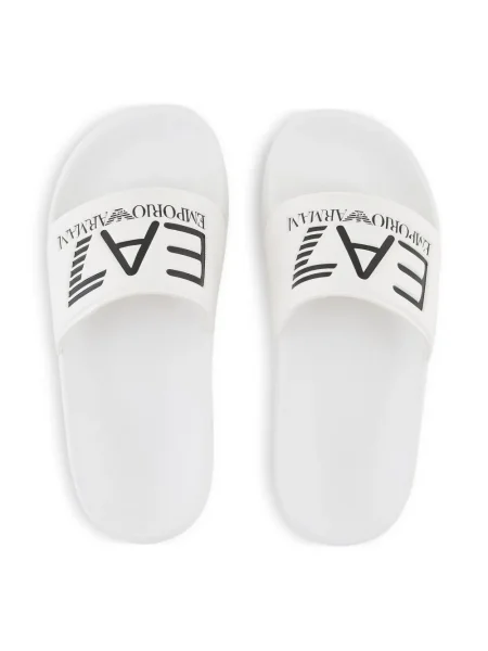 Kapcie dziecięce Emporio Armani białe