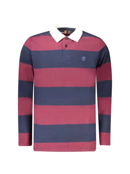 Lung tricou polo Timberland roșu