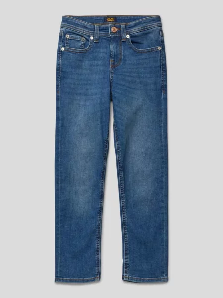 Jeansy o kroju regular fit z 5 model ‘CLARK’ Jack & Jones niebieskie