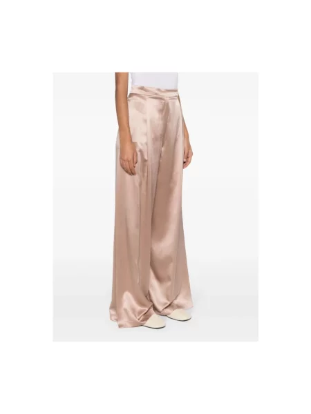 Spodnie Max Mara brązowe