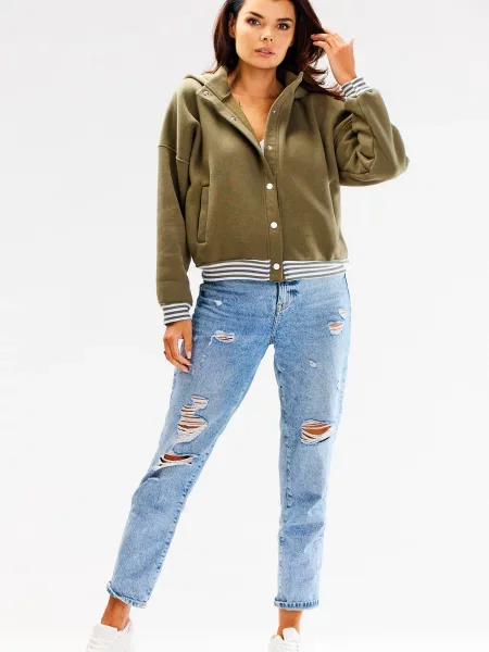 Bluza z kapturem Awama brązowa