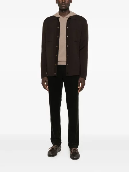 Pantaloni chino Mason's negru