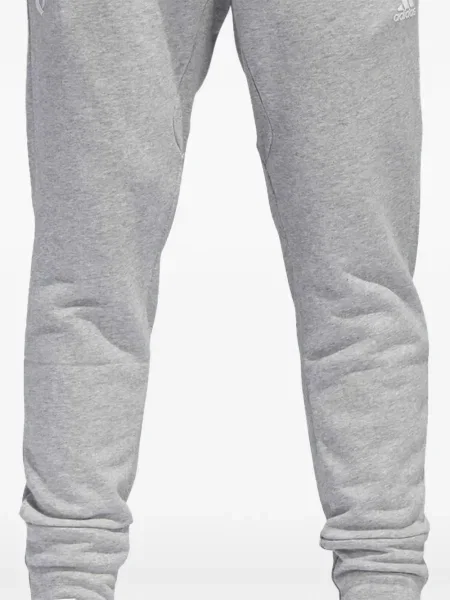 Strečové vícebarevný polotričko Adidas s autogramem šedé