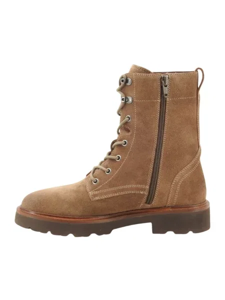 Buty do kostki Geox skórzane brązowe