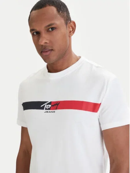 Tommy Jeans Marškinėliai balta