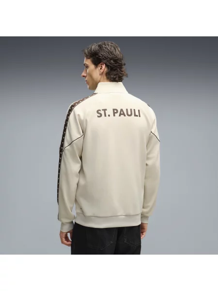 PUMA kurtka anthem FC St. Pauli KING z pełnym zamkiem Akcesoria S biały
