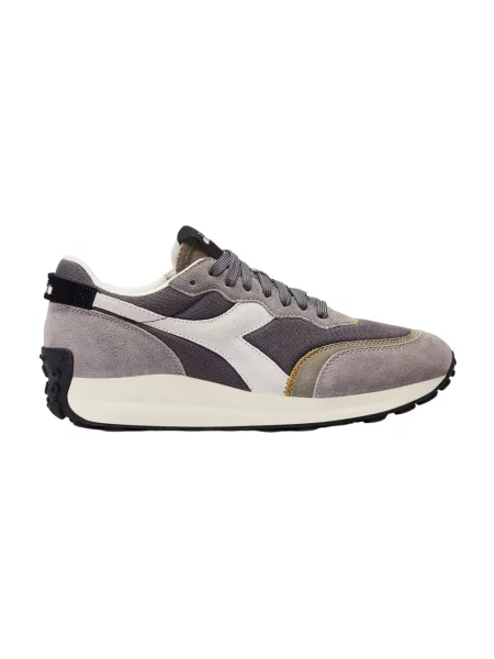 Sneakersy Diadora w miejskim stylu szare