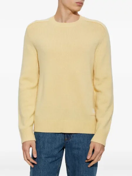 Džemper Burberry od kašmira žuta