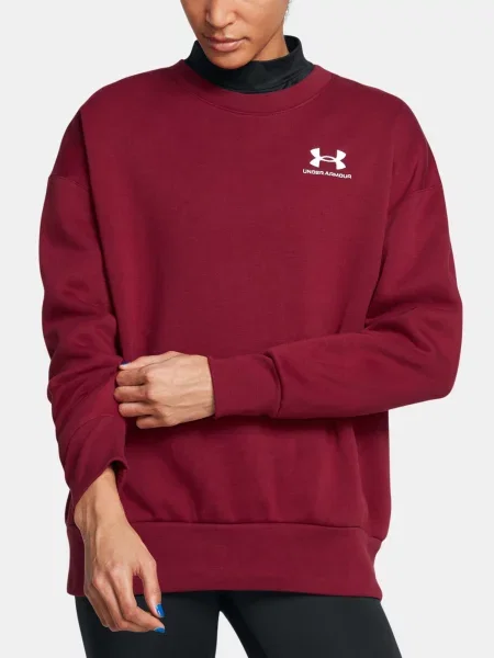 Hanorac crewneck Under Armour din fleece