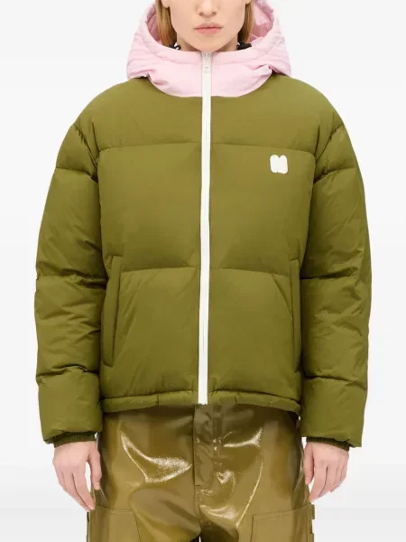 Geacă cu puf Msgm cu autograf verde