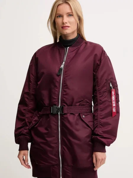 Яке Alpha Industries преходен модел бордо