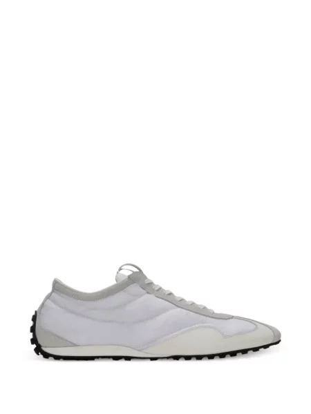 Sneakerși Balmain din piele alb