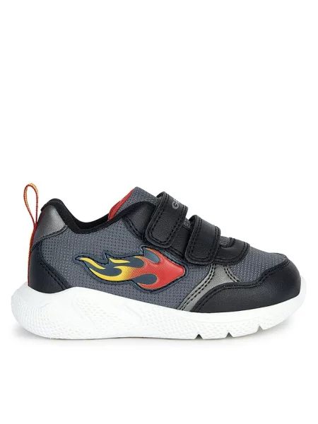 Sneakersy Geox czarne