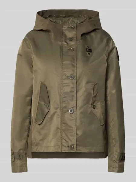 Kurtka o kroju regular fit z detalem z logo model Marcela' Blauer