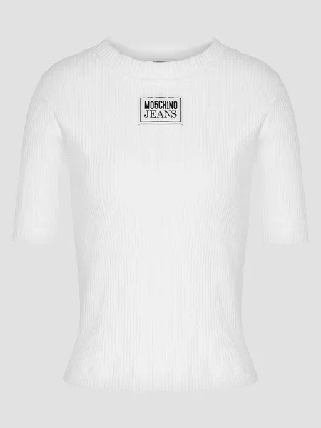 Футболка Moschino білий