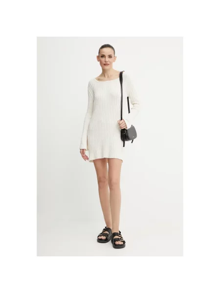 Sukienka mini Pinko beżowa