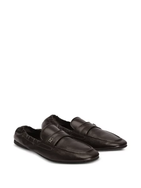 Papuci de casă Dolce & Gabbana maro