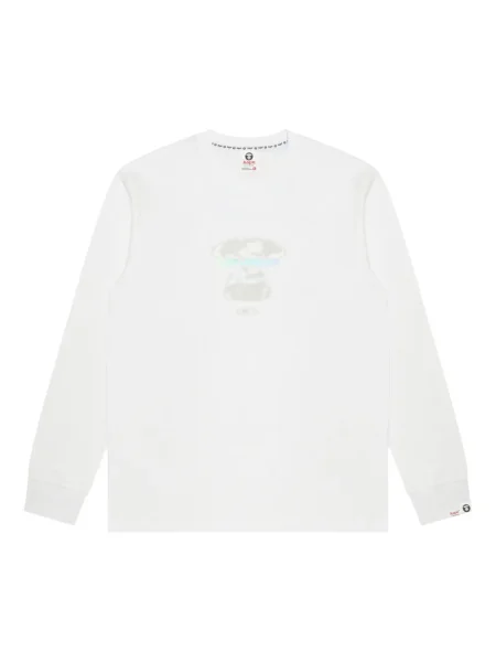 Tricou Aape By A Bathing Ape lung alb